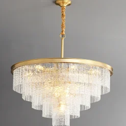 Lampa wisząca ICELAND biała 60 cm