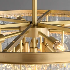 Lampa wisząca ICELAND biała 60 cm