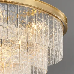 Lampa wisząca ICELAND biała 60 cm