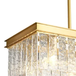 Lampa wisząca ICELAND mosiądz 100 cm