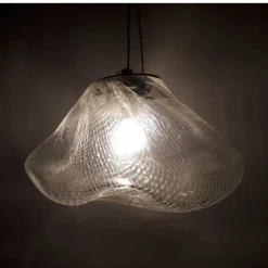 Lampa wisząca ICY transparentna 20 cm