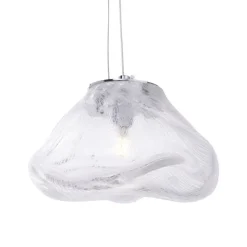 Lampa wisząca ICY transparentna 20 cm