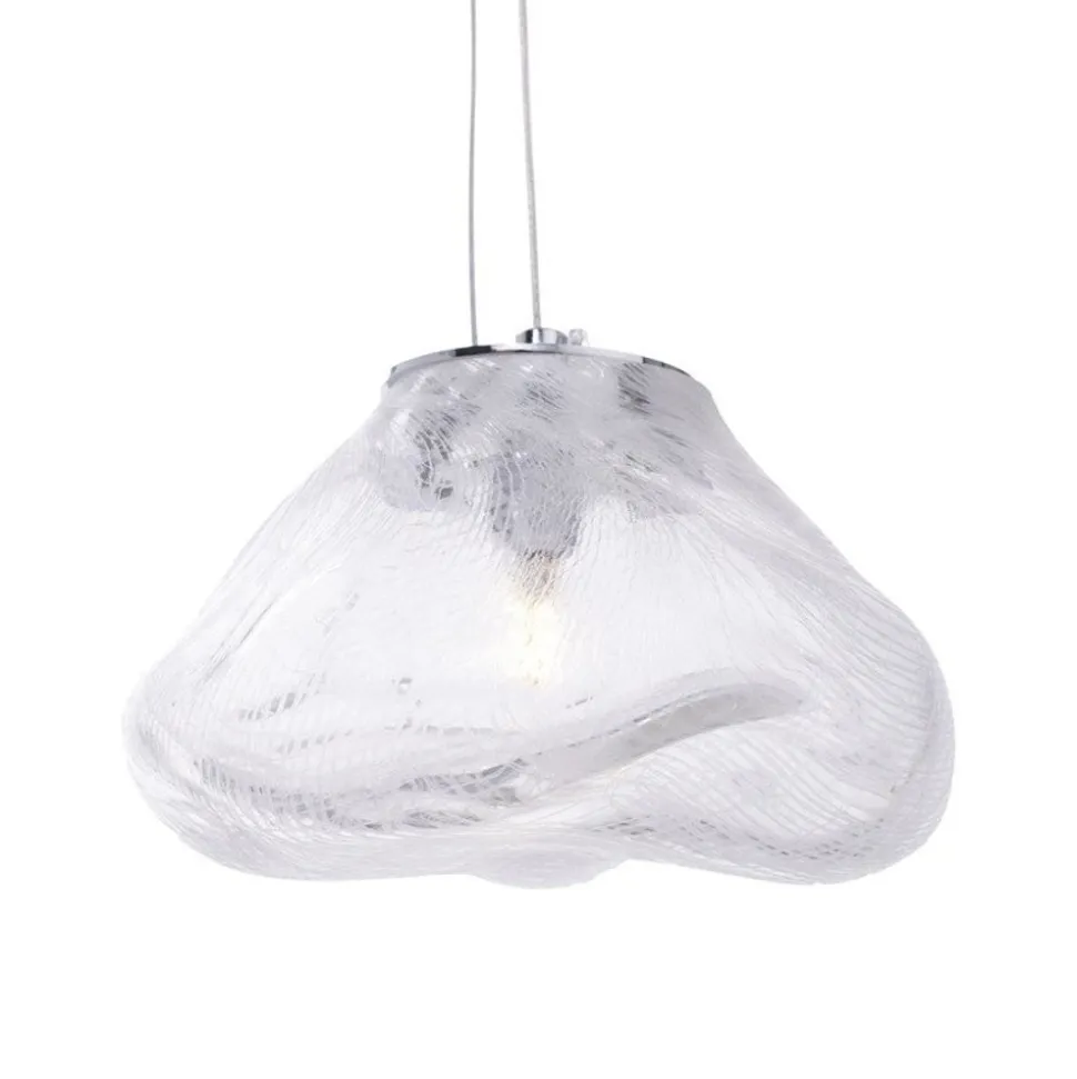 Lampa wisząca ICY transparentna 20 cm