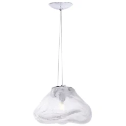 Lampa wisząca ICY transparentna 20 cm