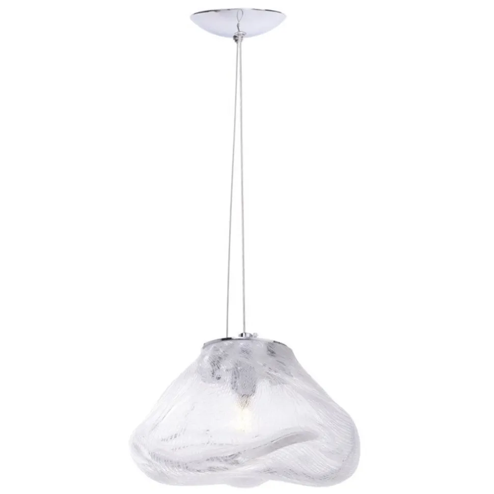 Lampa wisząca ICY transparentna 20 cm