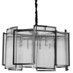 Lampa wisząca IMPERIO czarna 80 cm
