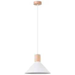 Lampa wisząca JAGA biała