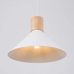 Lampa wisząca JAGA biała