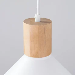 Lampa wisząca JAGA biała