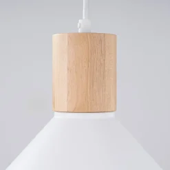 Lampa wisząca JAGA biała