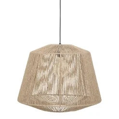 Lampa wisząca Jily 48cm rattan