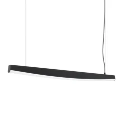 Lampa wisząca JORUN 120 czarna LED 4000K