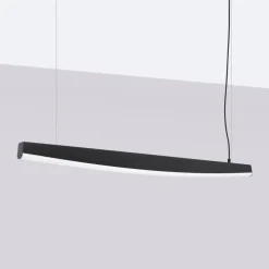 Lampa wisząca JORUN 120 czarna LED 3000K