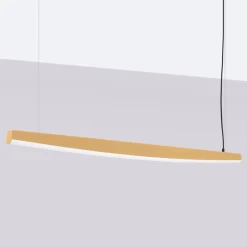 Lampa wisząca JORUN 150 złota LED 4000K