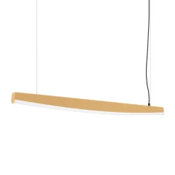 Lampa wisząca JORUN 120 złota LED 4000K