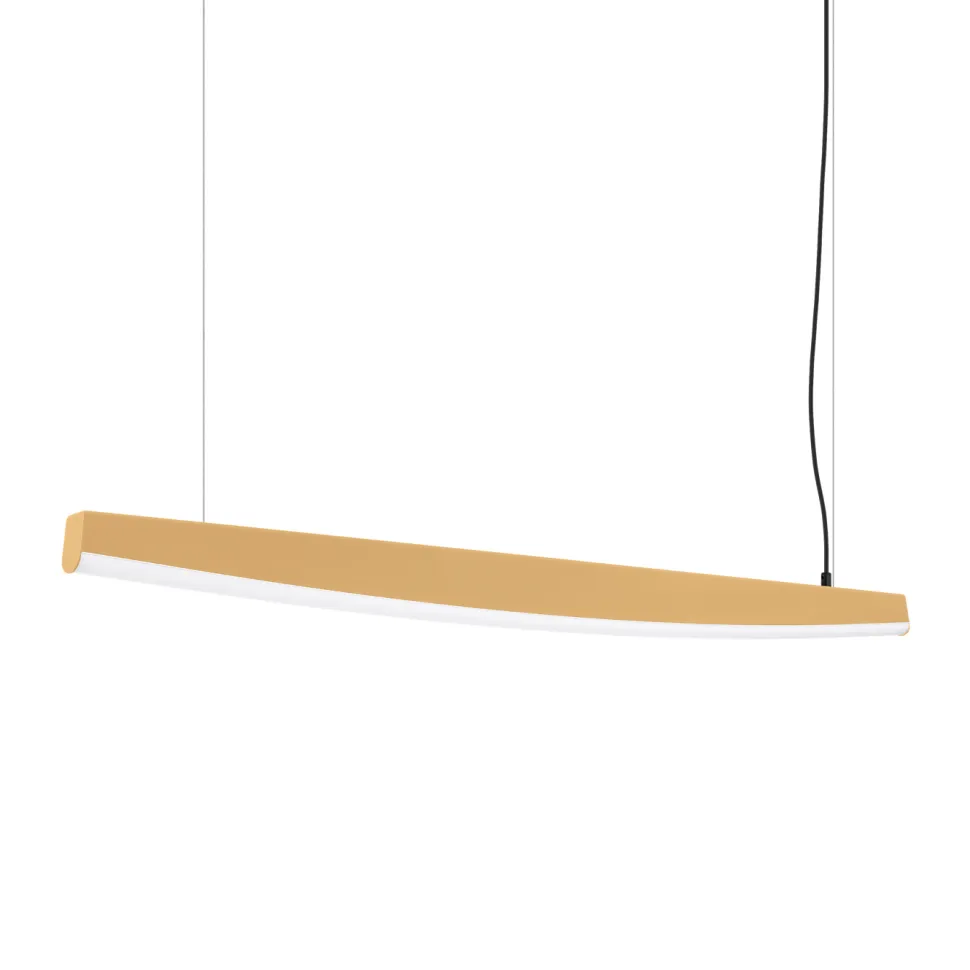 Lampa wisząca JORUN 120 złota LED 4000K