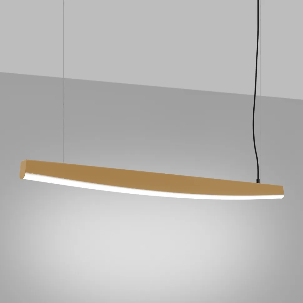 Lampa wisząca JORUN 120 złota LED 4000K