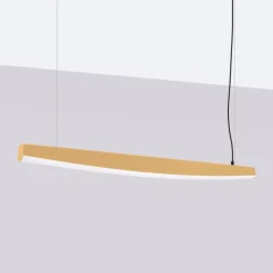 Lampa wisząca JORUN 120 złota LED 3000K