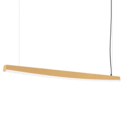 Lampa wisząca JORUN 150 złota LED 3000K