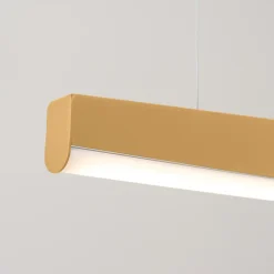 Lampa wisząca JORUN 150 złota LED 3000K