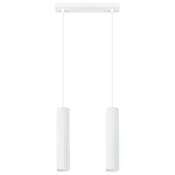 Lampa wisząca KARBON 2 biały