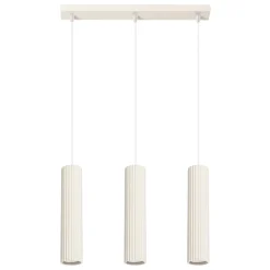 Lampa wisząca KARBON 3L beżowy