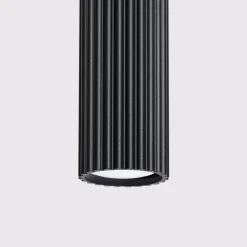 Lampa wisząca KARBON 3L czarny