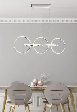 Lampa wisząca Kos 114x35 60W LED  chromowy 4000K