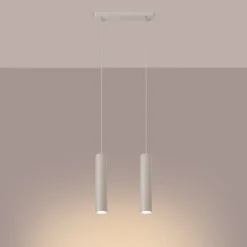 Lampa wisząca LAGOS 2 beżowa