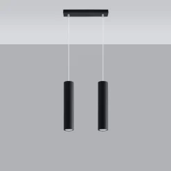 Lampa wisząca LAGOS 2 czarny