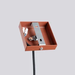 Lampa wisząca LAGOS 1 ochra czerwona