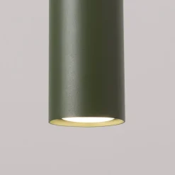 Lampa wisząca LAGOS 2 zielona oliwka