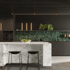 Lampa Wisząca LAGOS 2 złoty połysk