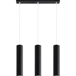 Lampa wisząca LAGOS 3L czarny