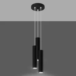 Lampa wisząca LAGOS 3P czarny