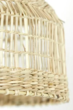 Lampa wisząca Latika 45x30 cm naturalna