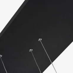 Lampa wisząca ledowe okręgi No.1 czarna