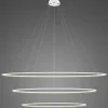 Lampa wisząca Ledowe Okręgi No.3 150 cm 4K biała