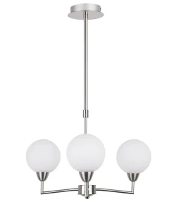 Lampa wisząca Logos lampa wisząca  satynowy 3x25W G9 klosz biały