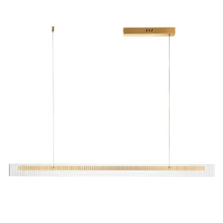 Lampa wisząca LONGIN-120 LED złoty 120  cm
