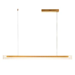 Lampa wisząca LONGIN-120 LED złoty 120  cm