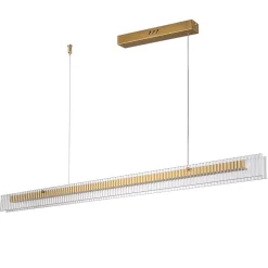 Lampa wisząca LONGIN-120 LED złoty 120  cm