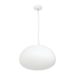 Lampa wisząca LUCIDUM FLAT biała 40 cm