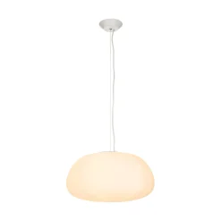 Lampa wisząca LUCIDUM FLAT biała 40 cm