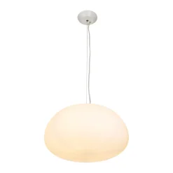 Lampa wisząca LUCIDUM FLAT biała 40 cm