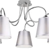 Lampa wisząca Luk 5x40W E14 chrom