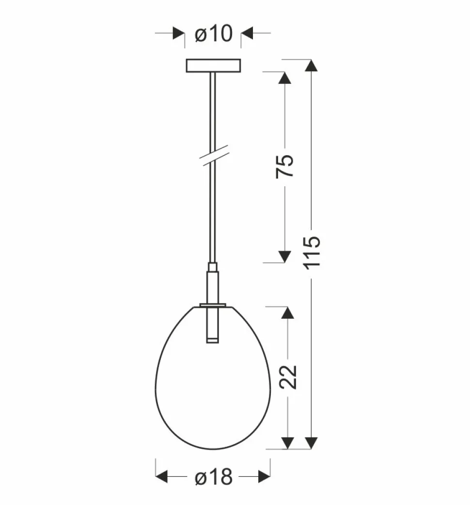 Lampa Wisząca Lukka Różowy