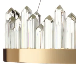 Lampa wisząca LUSSO LED złota 60 cm