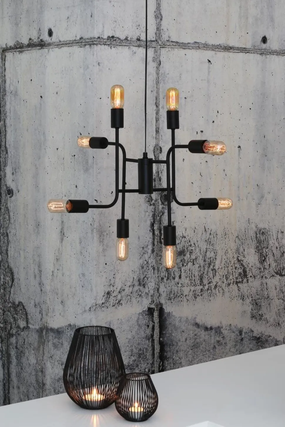 Lampa wisząca Marinelle czarna