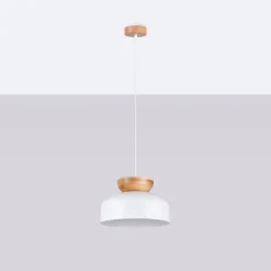 Lampa wisząca MARION biała